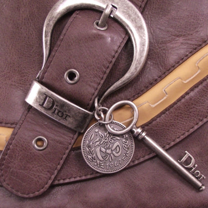 Christian Dior Gaucho Leather Brown Bag 10 of 10