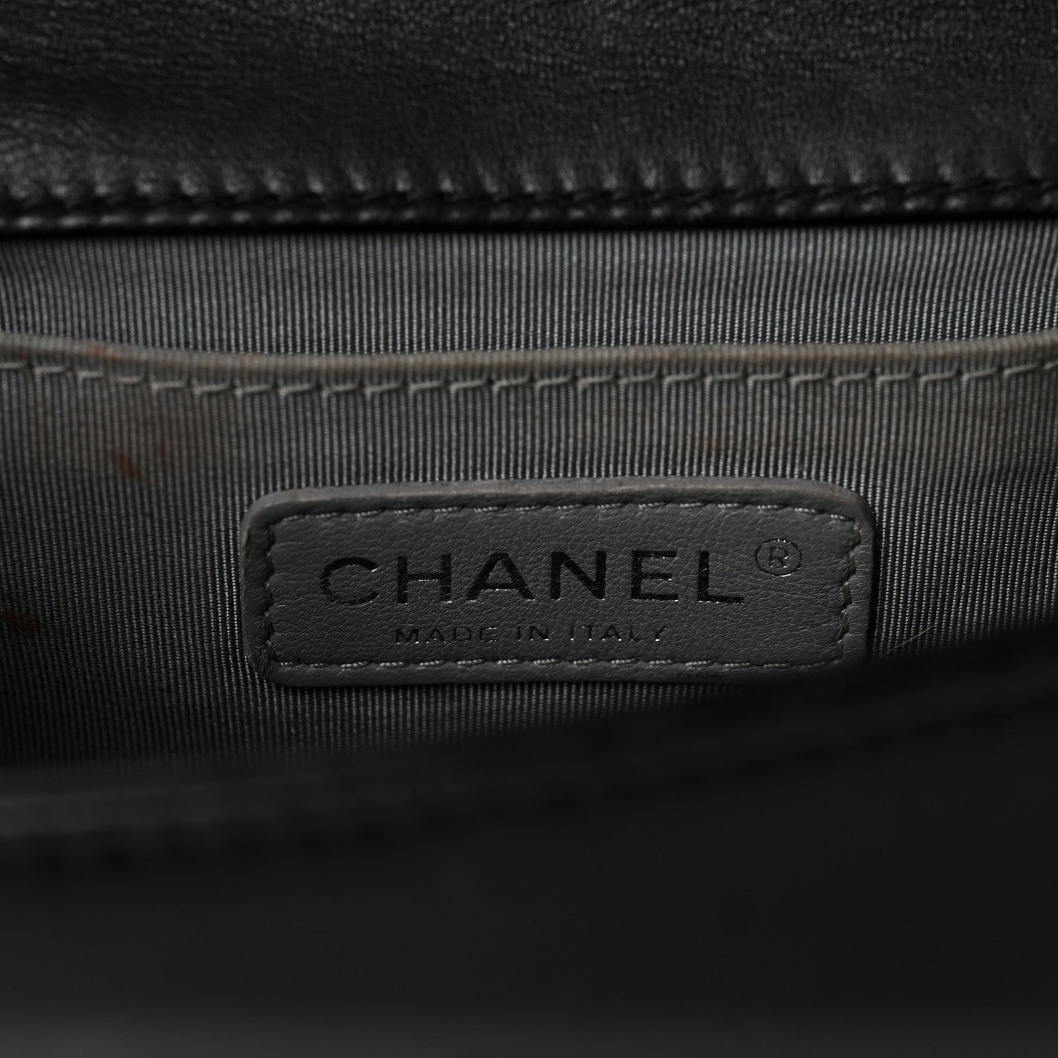 Chanel Velvet Quilted Small Boy Flap Black 5 of 10