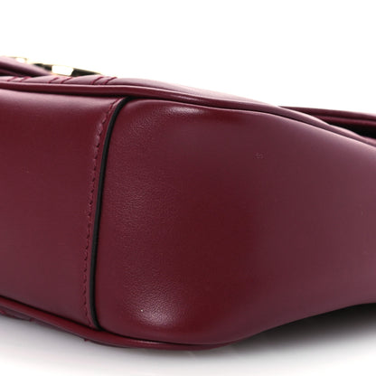 Gucci Calfskin Matelasse Small GG Marmont Shoulder Bag Rosso Ancora Red 11 of 11