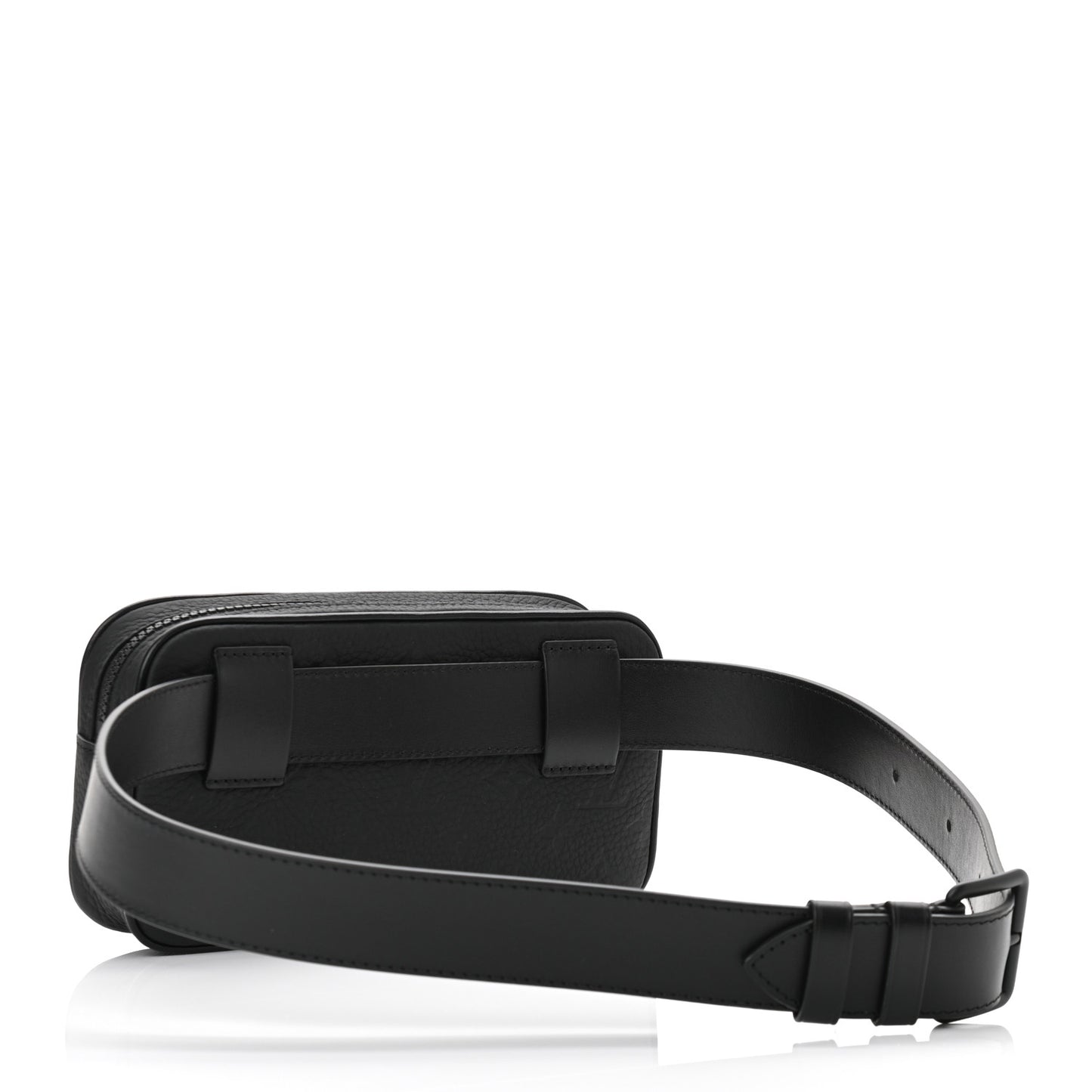 Taurillon Monogram Uniformes Solar Ray Soft Pochette Volga Belt Bag Black