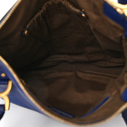 Chloe Calfskin Medium Marcie Satchel Sea Water 4 of 8