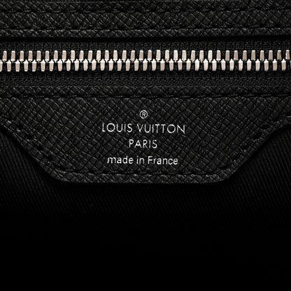 Louis Vuitton Taiga Monogram Eclipse Keepall Bandouliere 50 Black 5 of 8