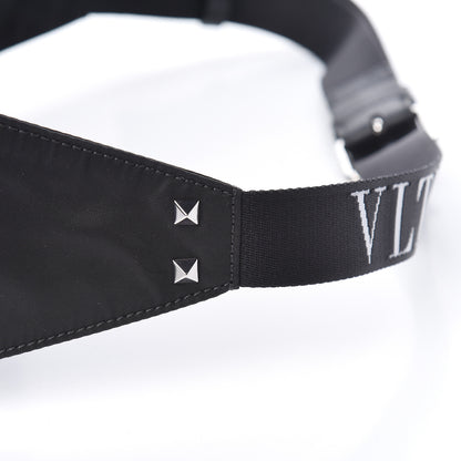 Valentino Garavani Nylon VLTN Banane Belt Bag Black 9 of 9