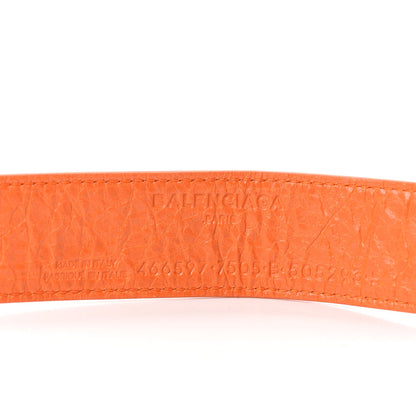 Balenciaga Agneau Logo Blanket Bracelet Sanguine 5 of 6