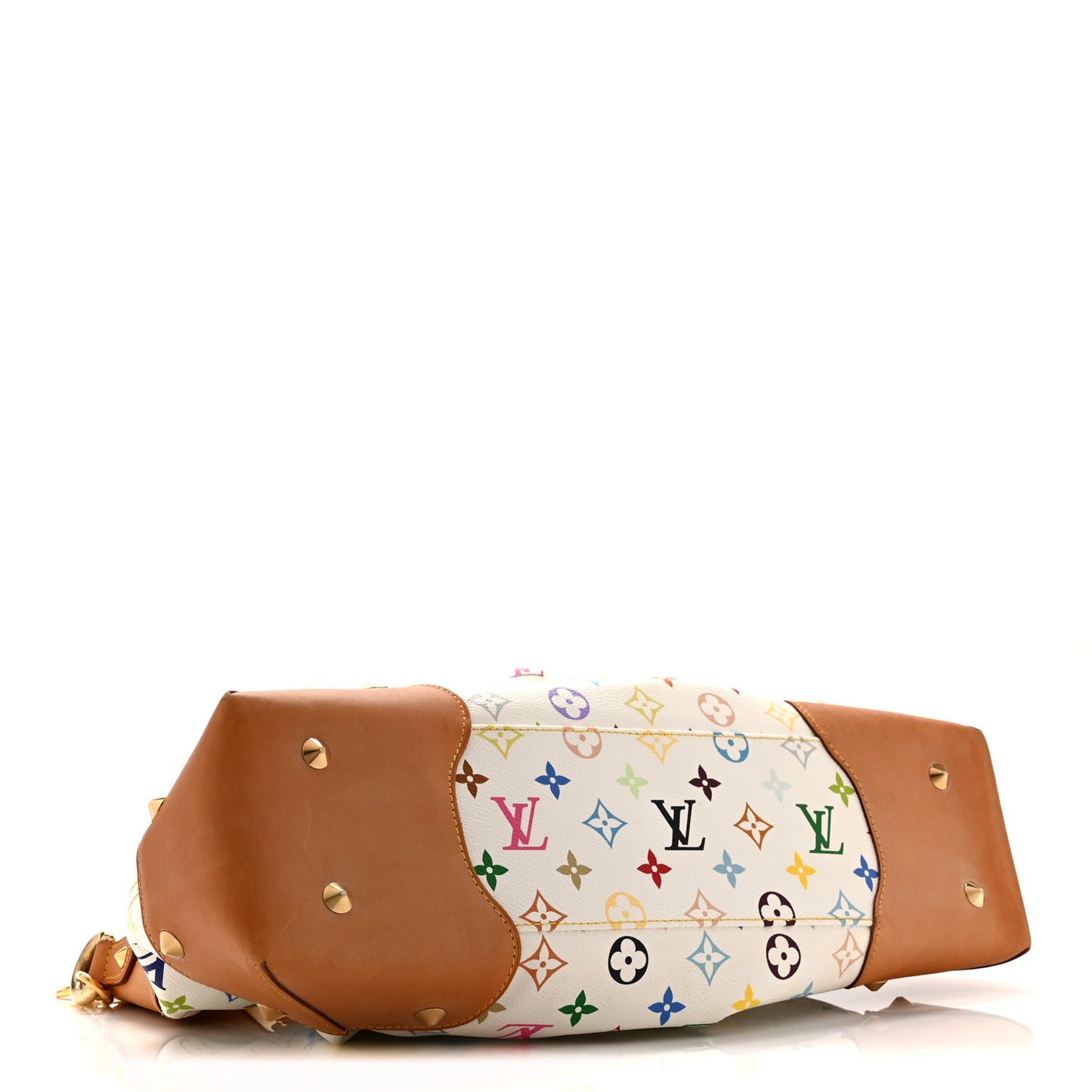 Monogram Multicolor Judy GM White