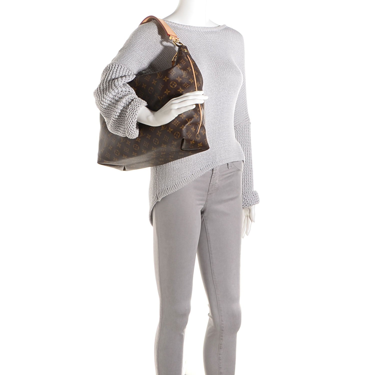 Louis Vuitton Monogram Sully MM 2 of 7