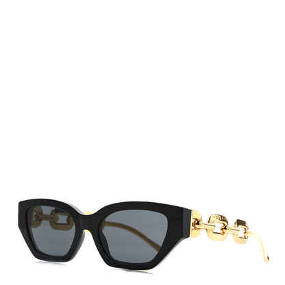 Louis Vuitton Metal LV Edge Sunglasses Z1473W Black 1 of 9