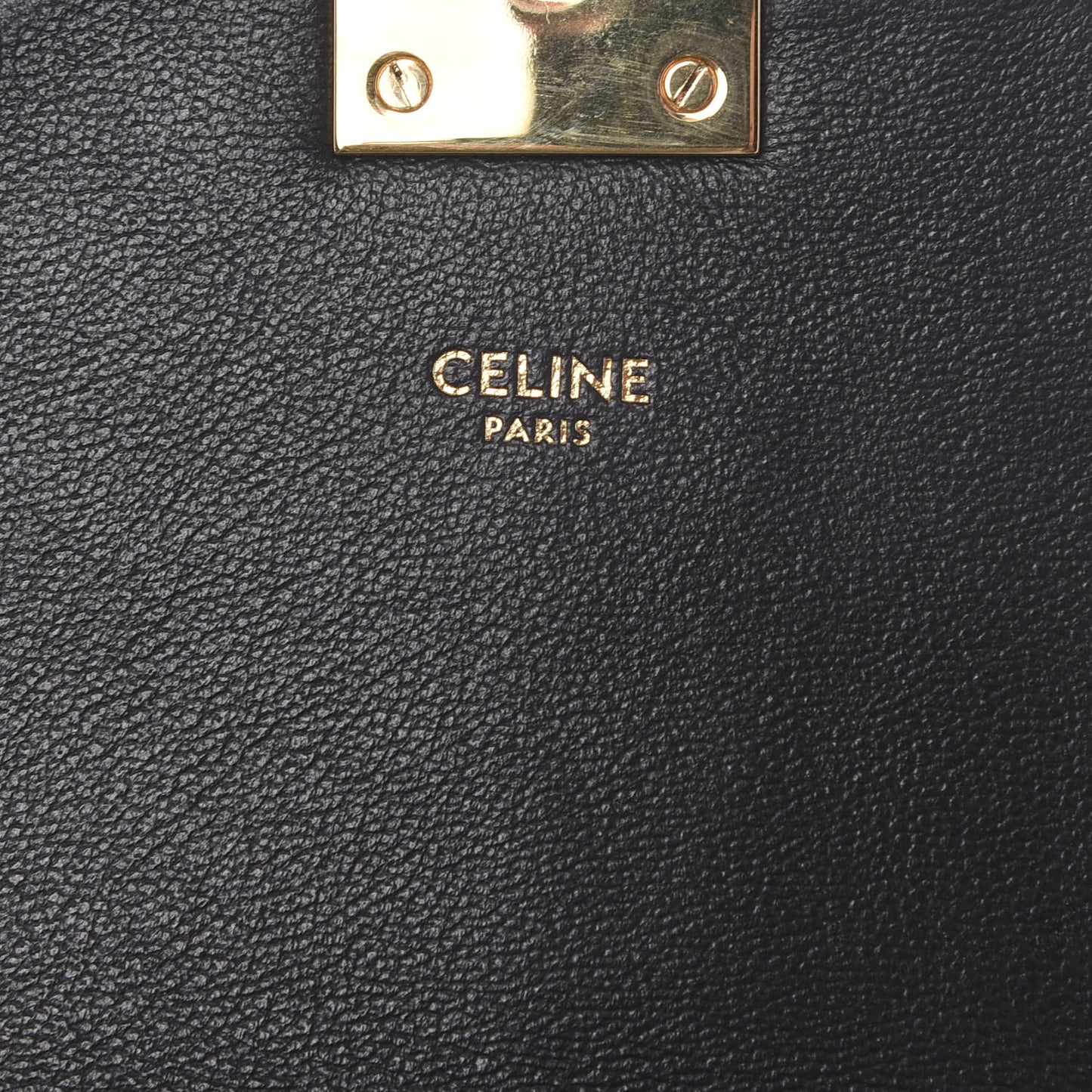 Calfskin Quilted Small C Bag Black