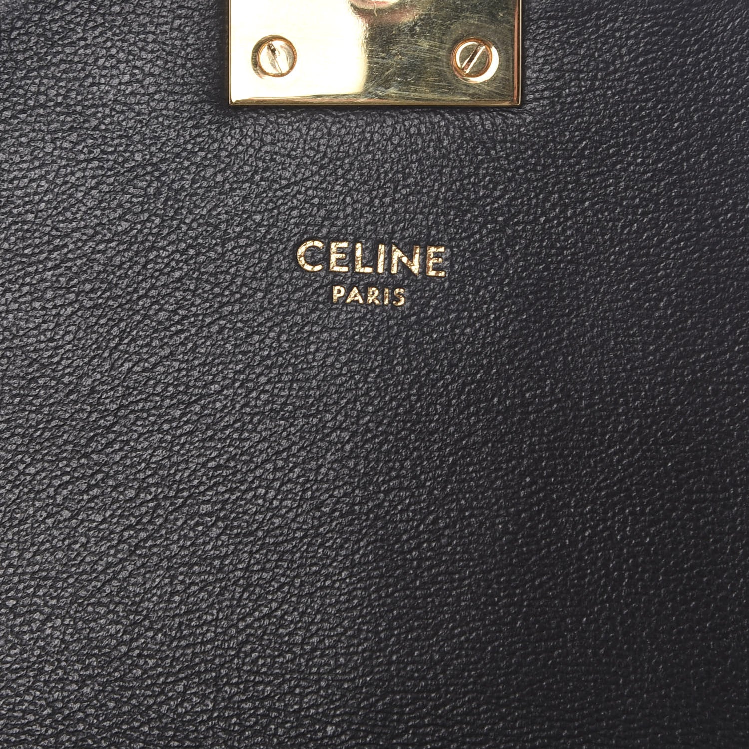 Celine Calfskin Quilted Small C Bag Black 5 of 9