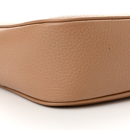 Gucci Pebbled Calfskin Small Soho Disco Bag Camelia 9 of 13