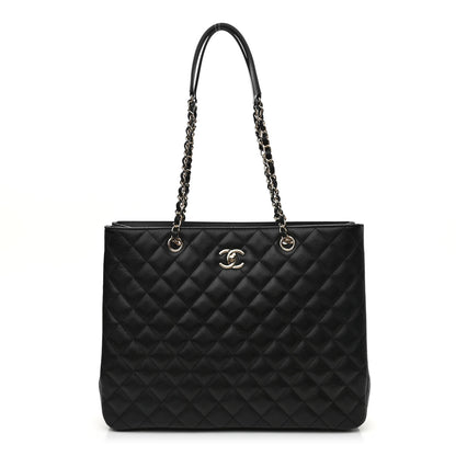 Chanel Caviar Quilted Large Shopping Tote Black 1 of 10