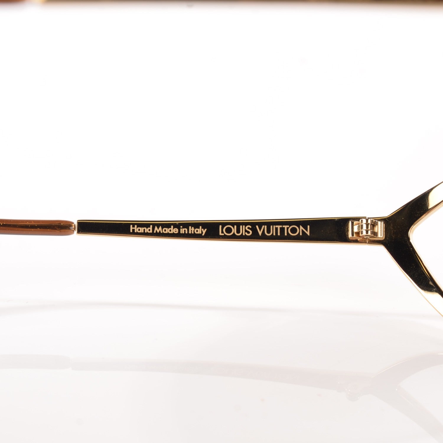 Louis Vuitton Laurel Sunglasses Z0410U Brown Glitter 4 of 4