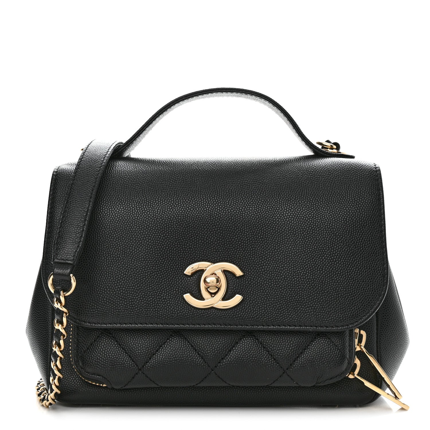 Chanel Caviar Quilted Small Business Affinity Flap Black 1 of 11