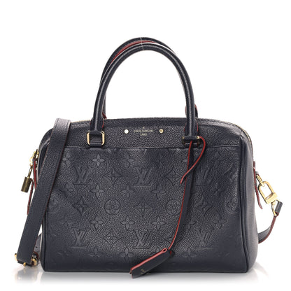 Louis Vuitton Empreinte Speedy Bandouliere 25 NM Marine Rouge 1 of 12