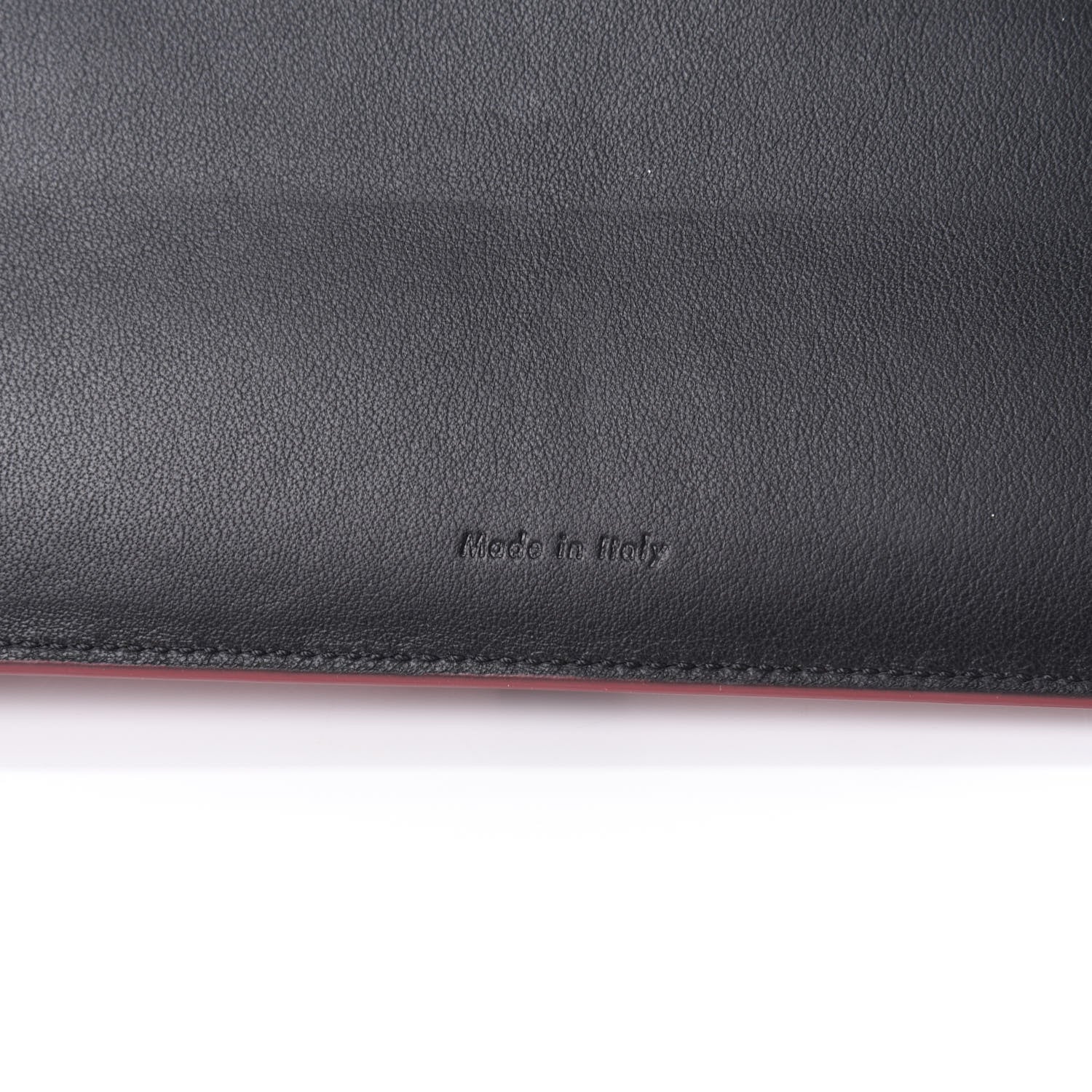Celine Smooth Calfskin Medium Multifunction Strap Wallet Coquelicot 7 of 10