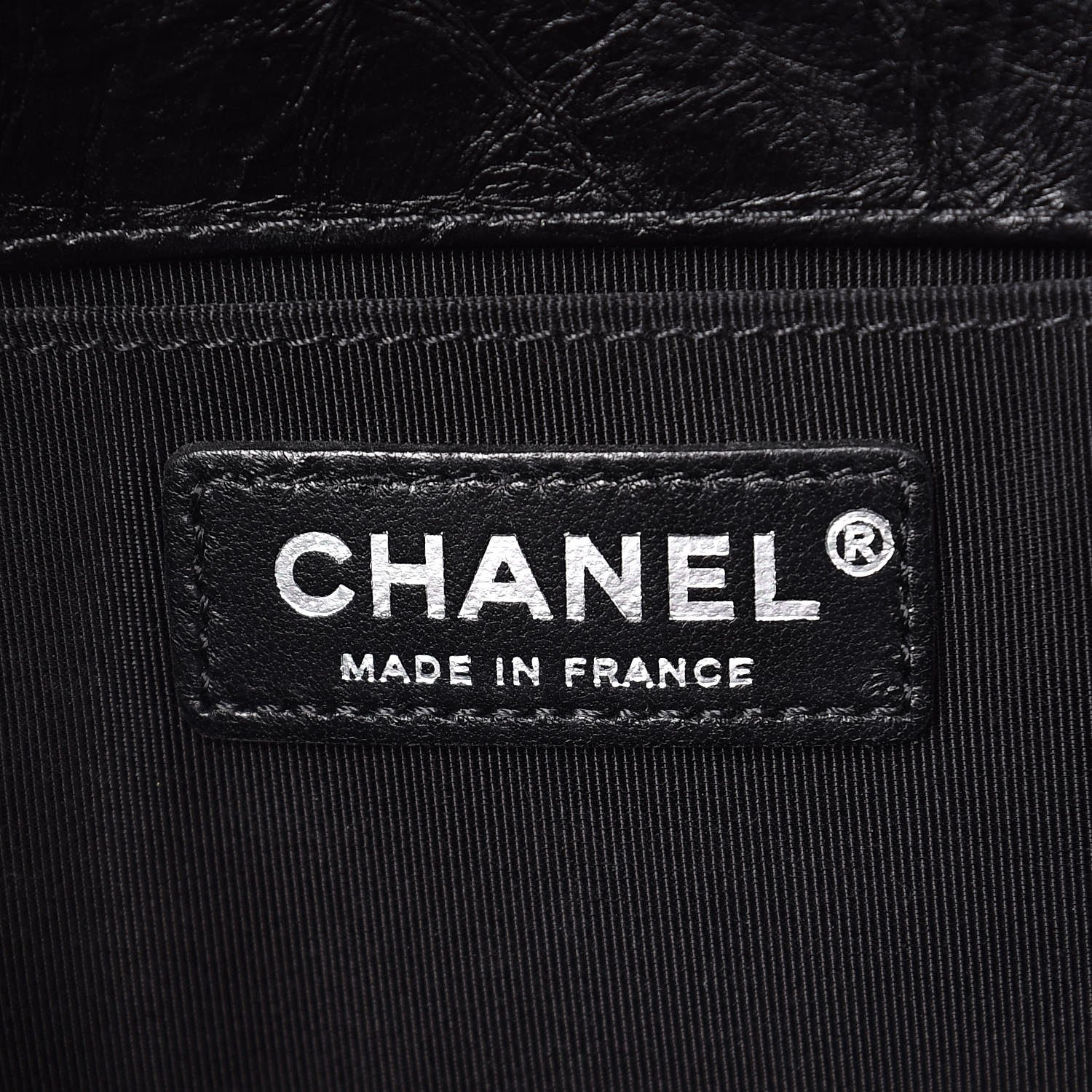 Chanel Aged Calfskin Chevron Quilted Medium Jacket Boy Flap Black 6 of 7