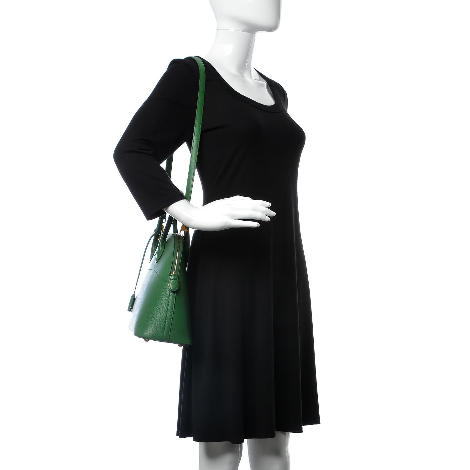 Hermes Courchevel Bolide 31 Vert Clair 2 of 12