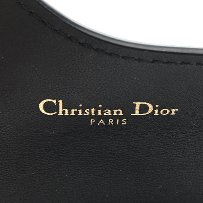 Christian Dior Goatskin Saddle Card Holder Black 6 of 6
