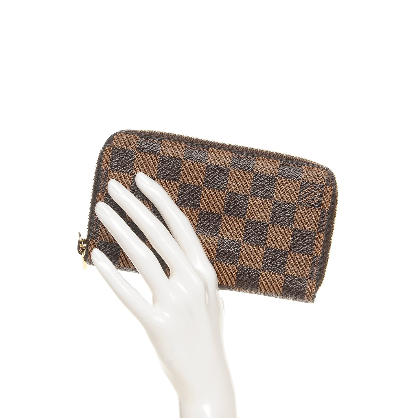 Damier Ebene Zippy Compact Wallet