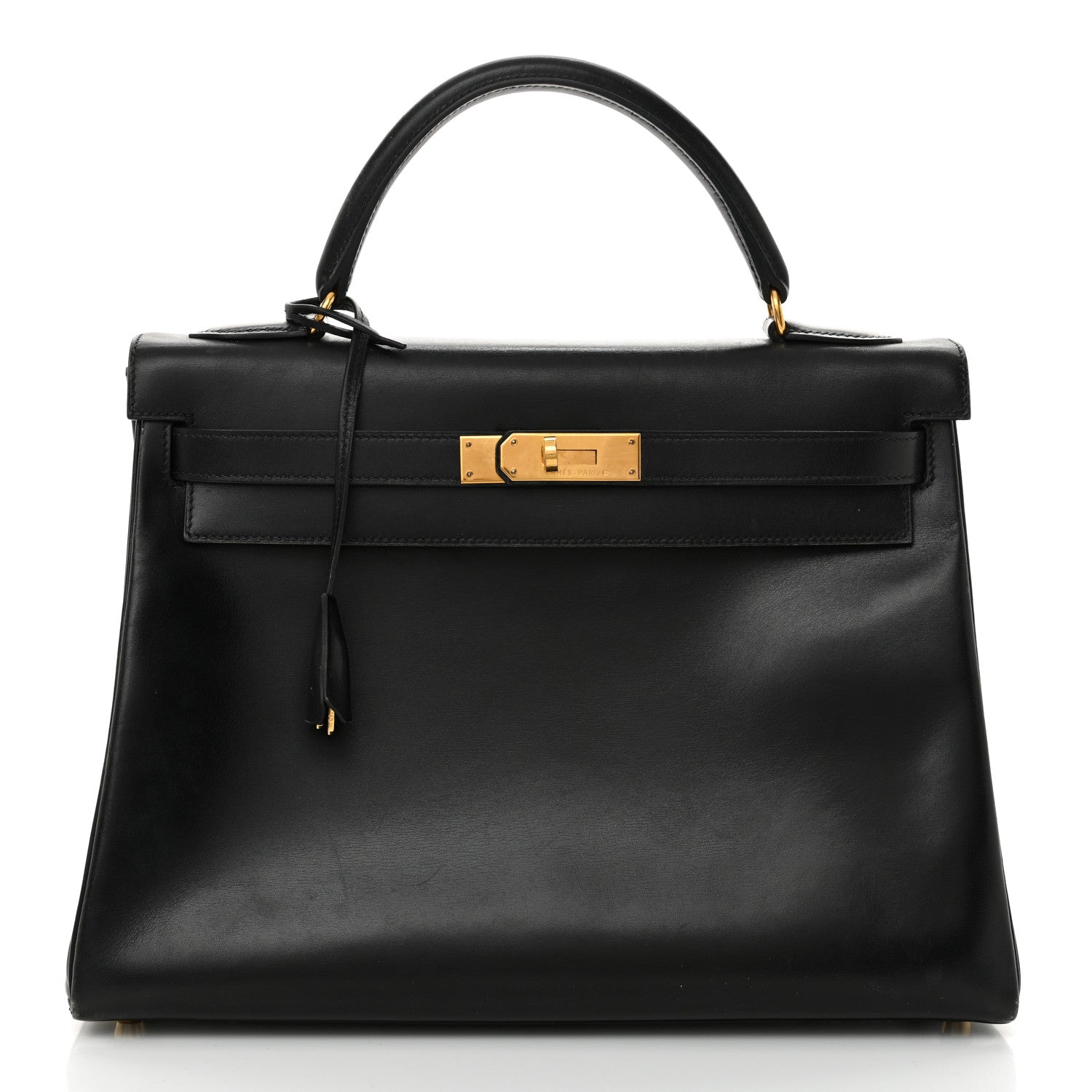 Hermes Box Kelly Retourne 32 Black 1 of 22