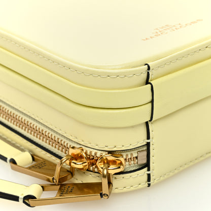 Marc Jacobs Smooth Calfskin The Vanity Crossbody Bag Yellow 9 of 10