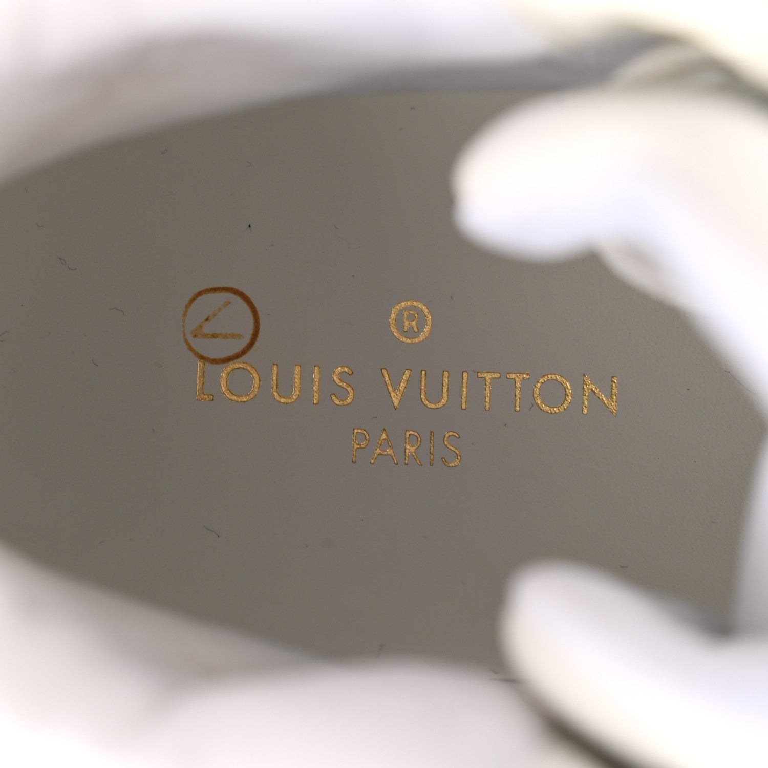 Louis Vuitton Metallic Calfskin Embossed Monogram Boombox Sneakers 39 White Silver 7 of 8