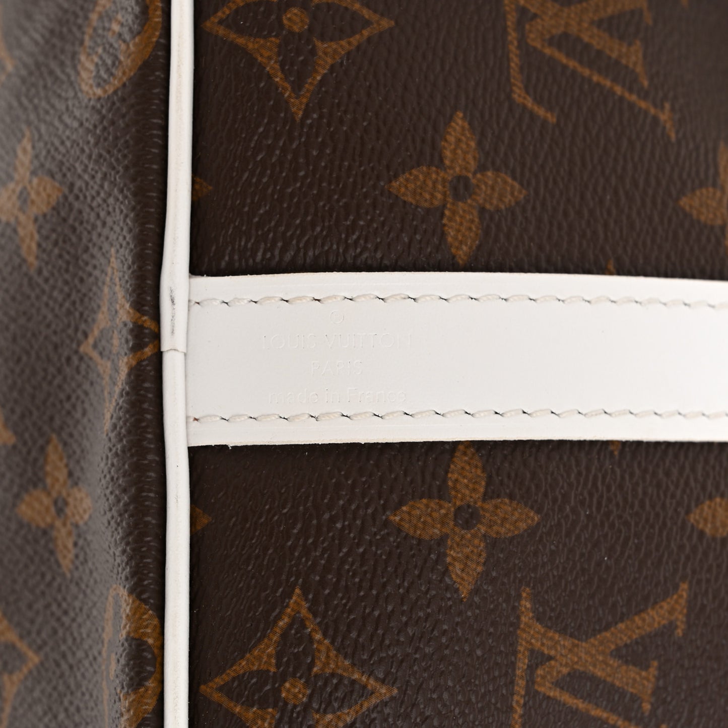 Monogram LV Match Speedy Bandouliere 25 White
