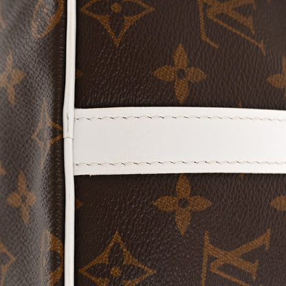 Louis Vuitton Monogram LV Match Speedy Bandouliere 25 White 6 of 15