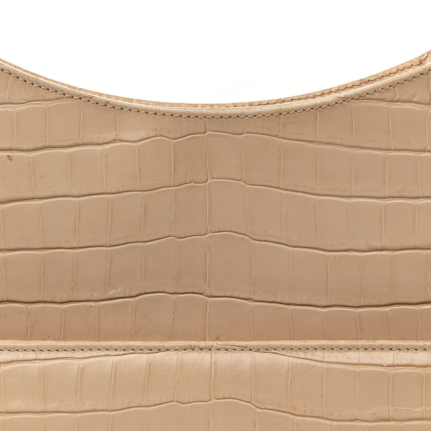 Alligator Hobo Cream