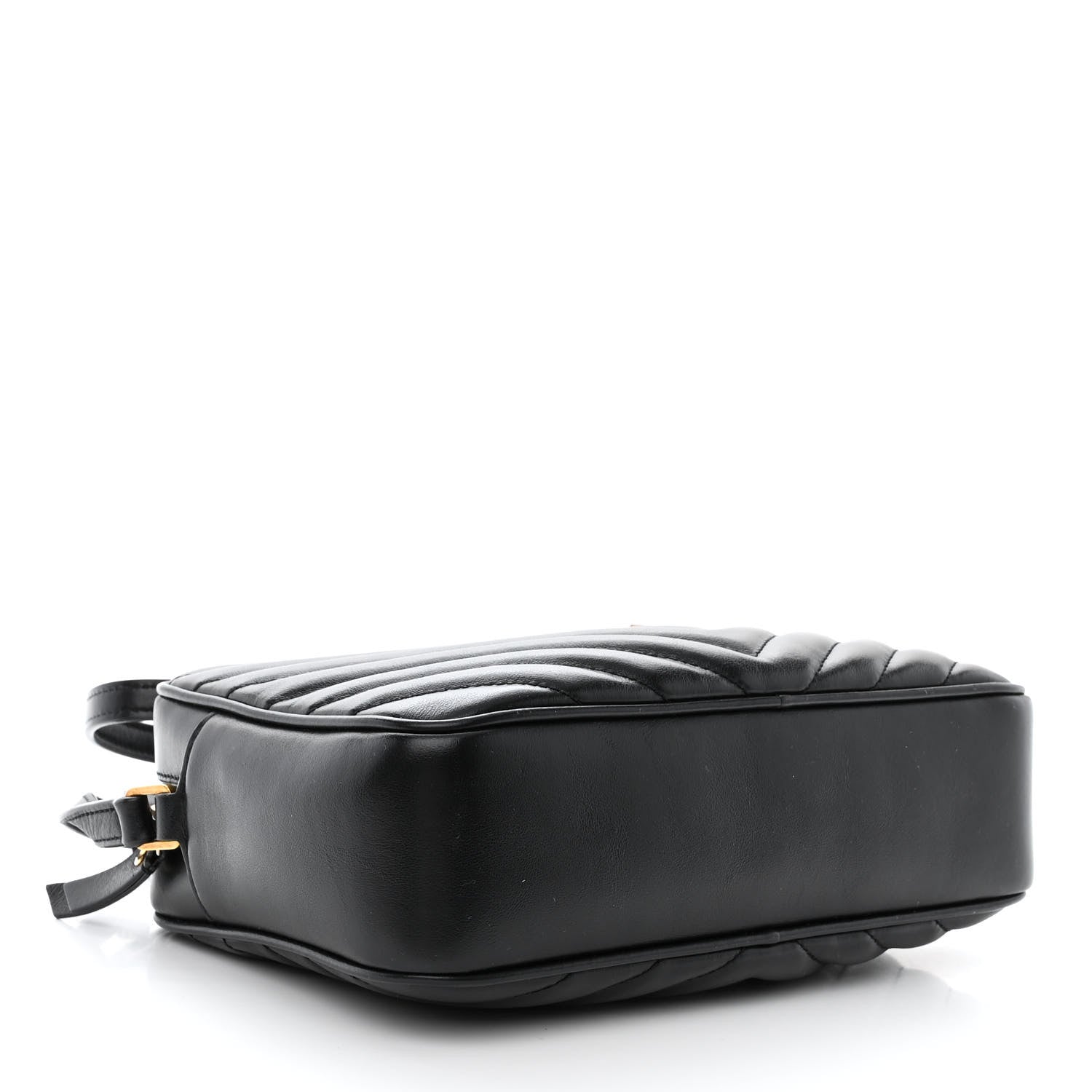 Saint Laurent SAINT LAURENT Calfskin Matelasse Monogram Lou Camera Bag Black 4 of 11