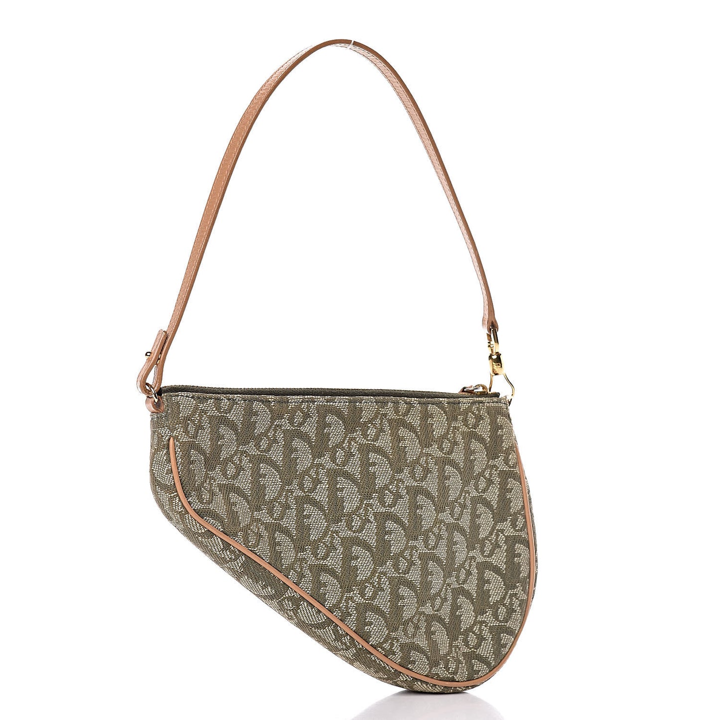 Monogram Mini Saddle Pochette Green