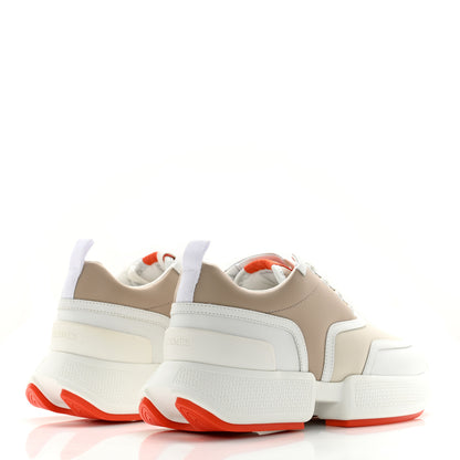 Hermes Calfskin Womens Giga Sneakers 37 Multicolor White Gomma 4 of 11