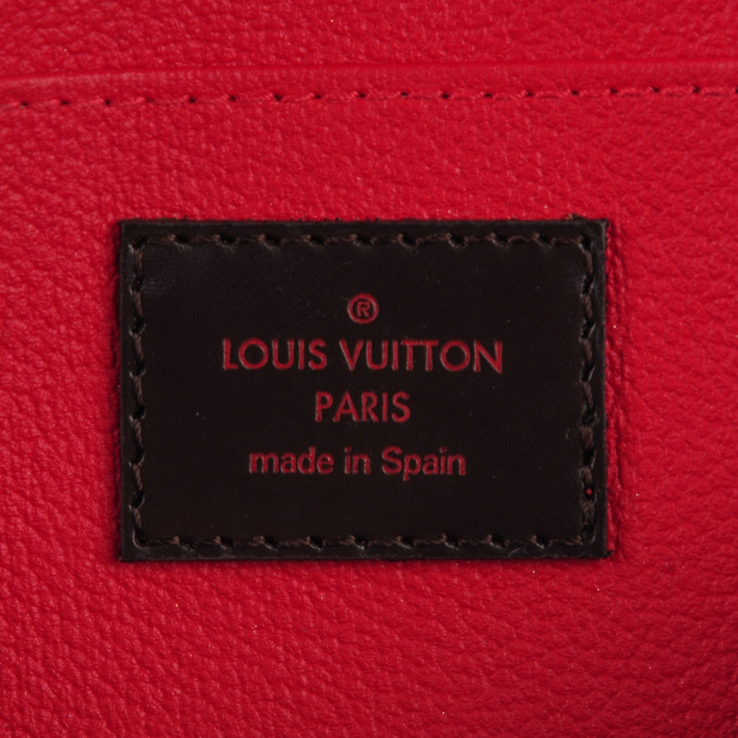 Louis Vuitton Damier Ebene Cosmetic Pouch 6 of 7