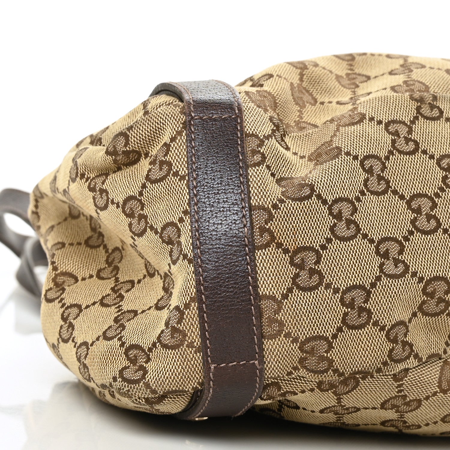 Gucci Monogram Medium Abbey Shoulder Bag Dark Brown 8 of 9