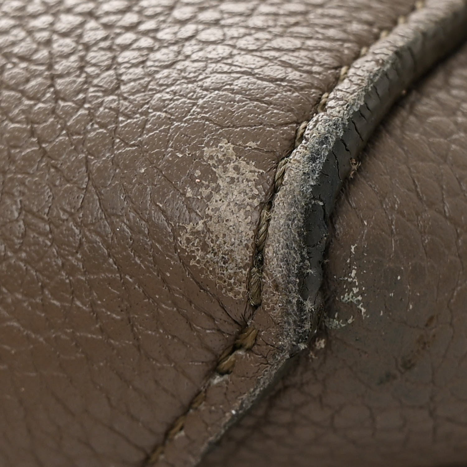 Celine Soft Grained Calfskin Medium Belt Cabas Phantom Taupe 11 of 12