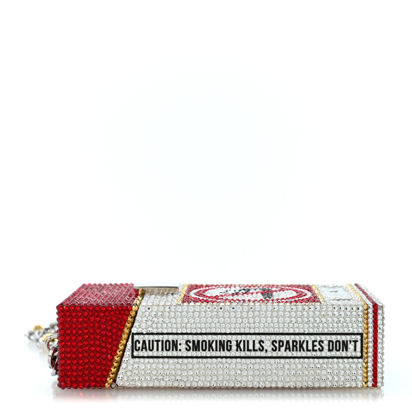 Crystal Le Case No Smoking Minaudiere Box
