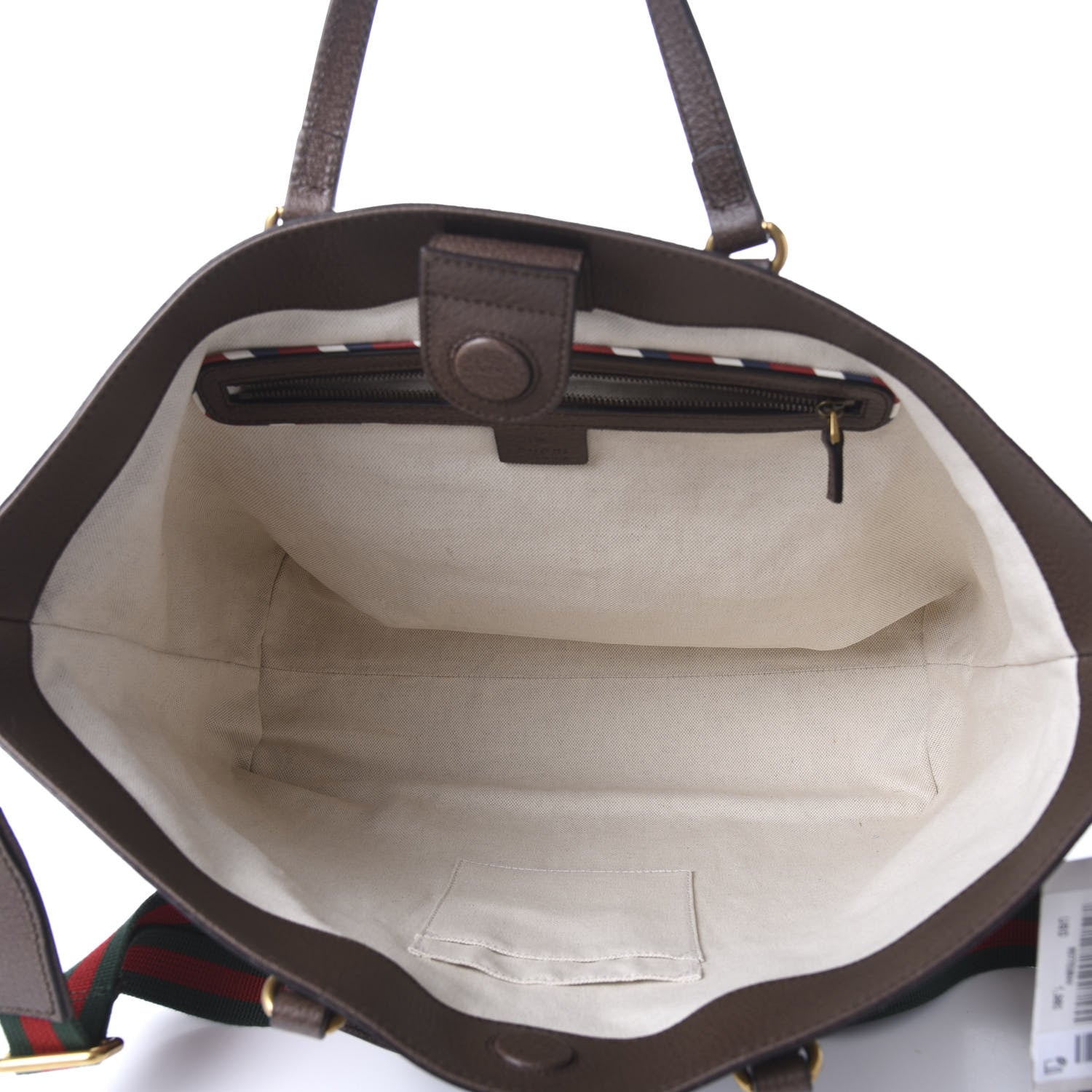 Gucci Soft GG Supreme Monogram Courrier Medium Crossbody Tote Beige New Acero 5 of 10