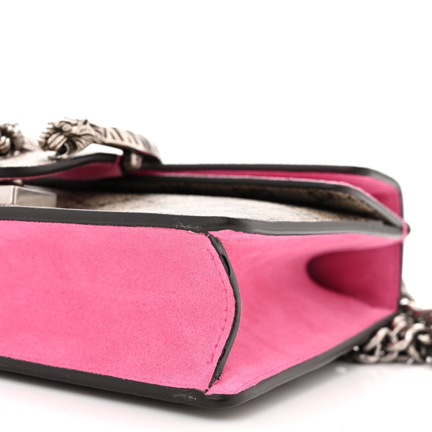 Gucci GG Supreme Monogram Mini Dionysus Shoulder Bag Pink 10 of 10