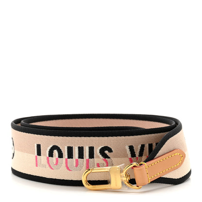 Louis Vuitton Jacquard Speedy Bandouliere 20 Shoulder Strap Black 1 of 4