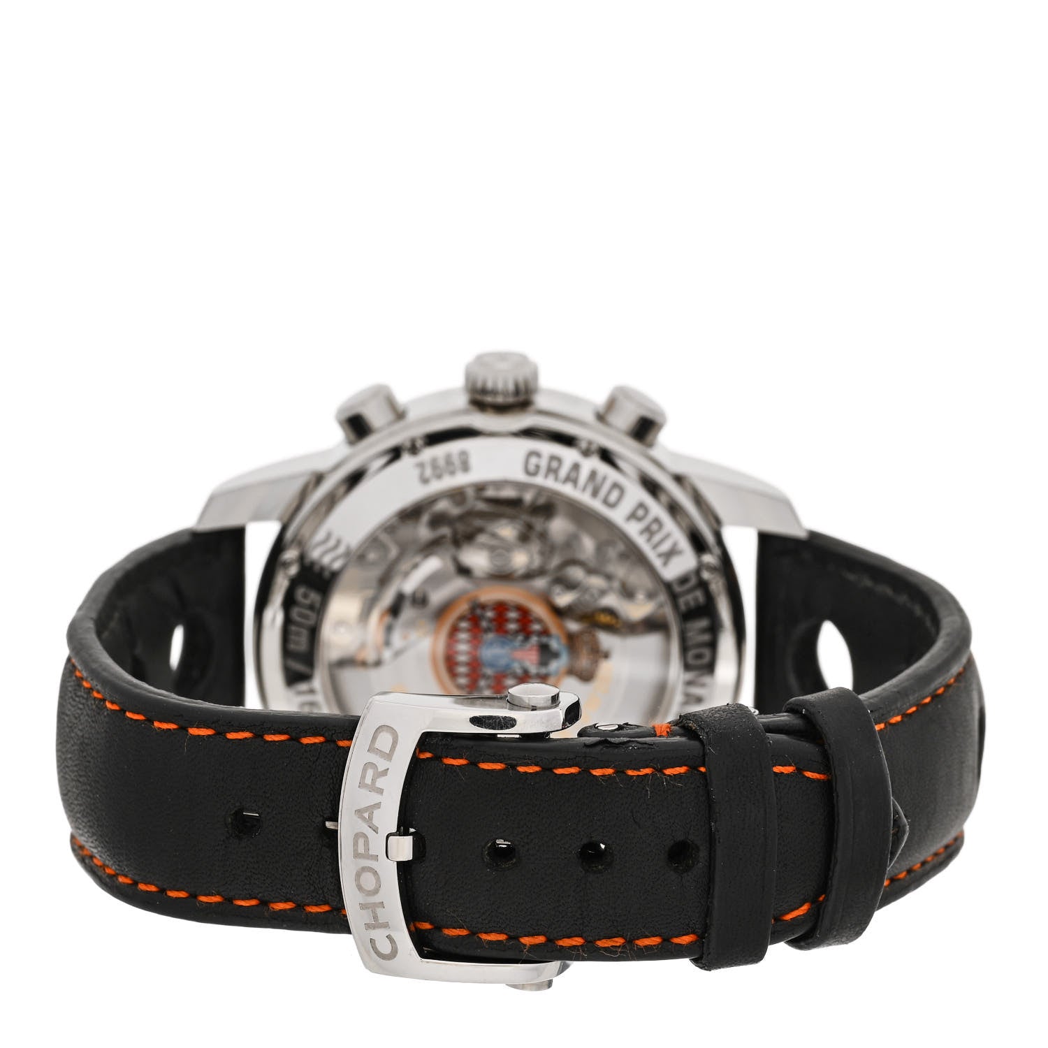 Chopard Stainless Steel Calfskin 42mm Grand Prix de Monaco Historique Chronograph Automatic Watch 2 of 6