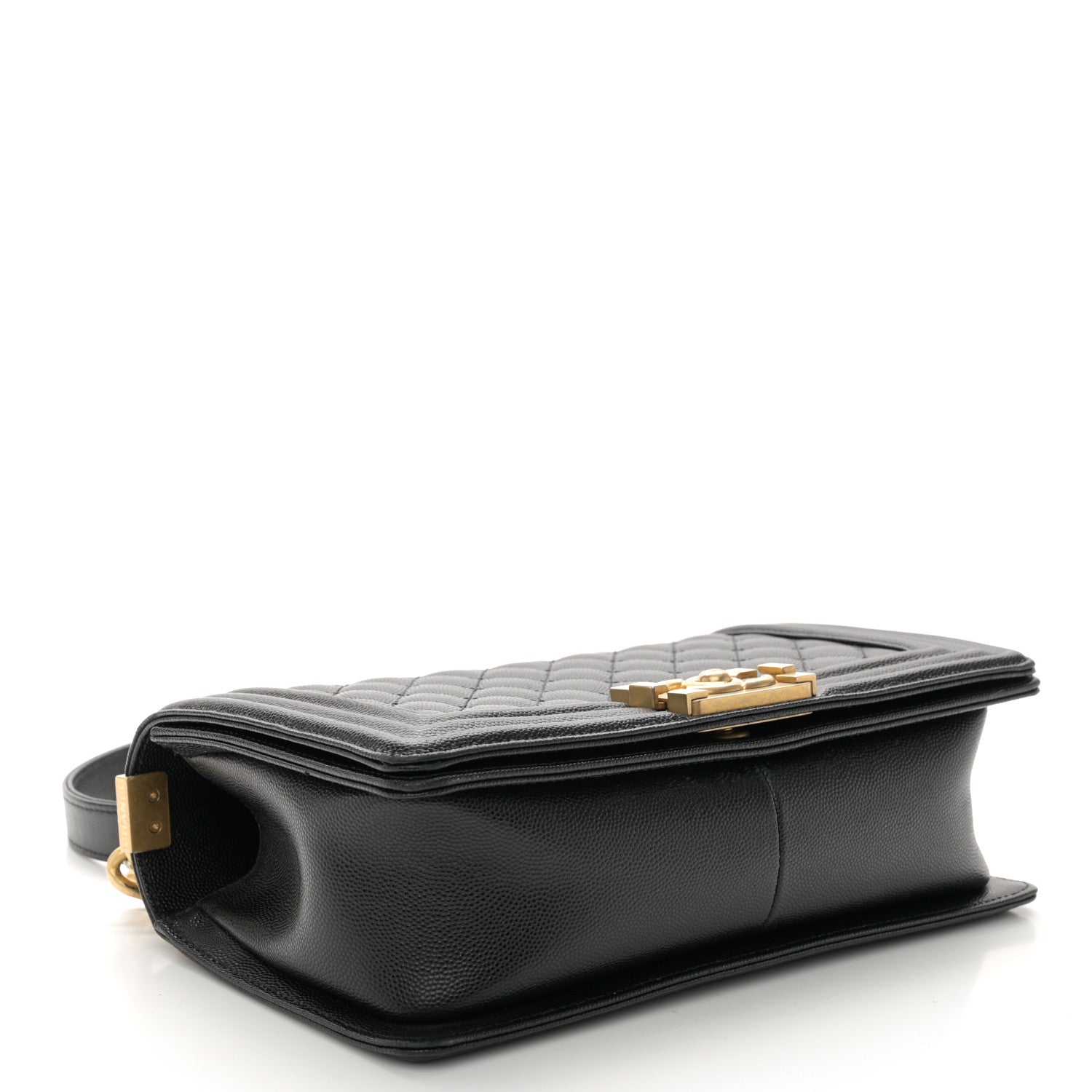 Chanel Caviar Quilted Medium Boy Flap Black 4 of 11