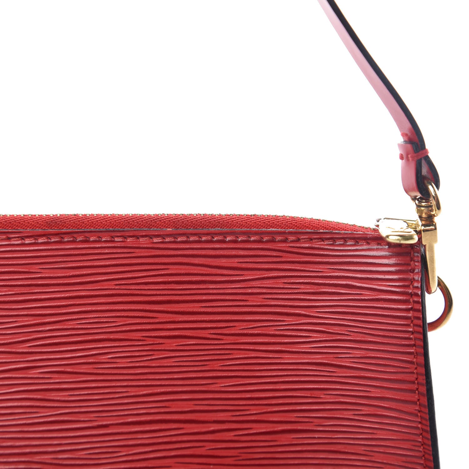 Louis Vuitton Epi Pochette Accessories 24 Rubis 10 of 13