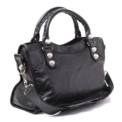 Balenciaga Agneau Giant 21 Silver Hardware City Black 2 of 9