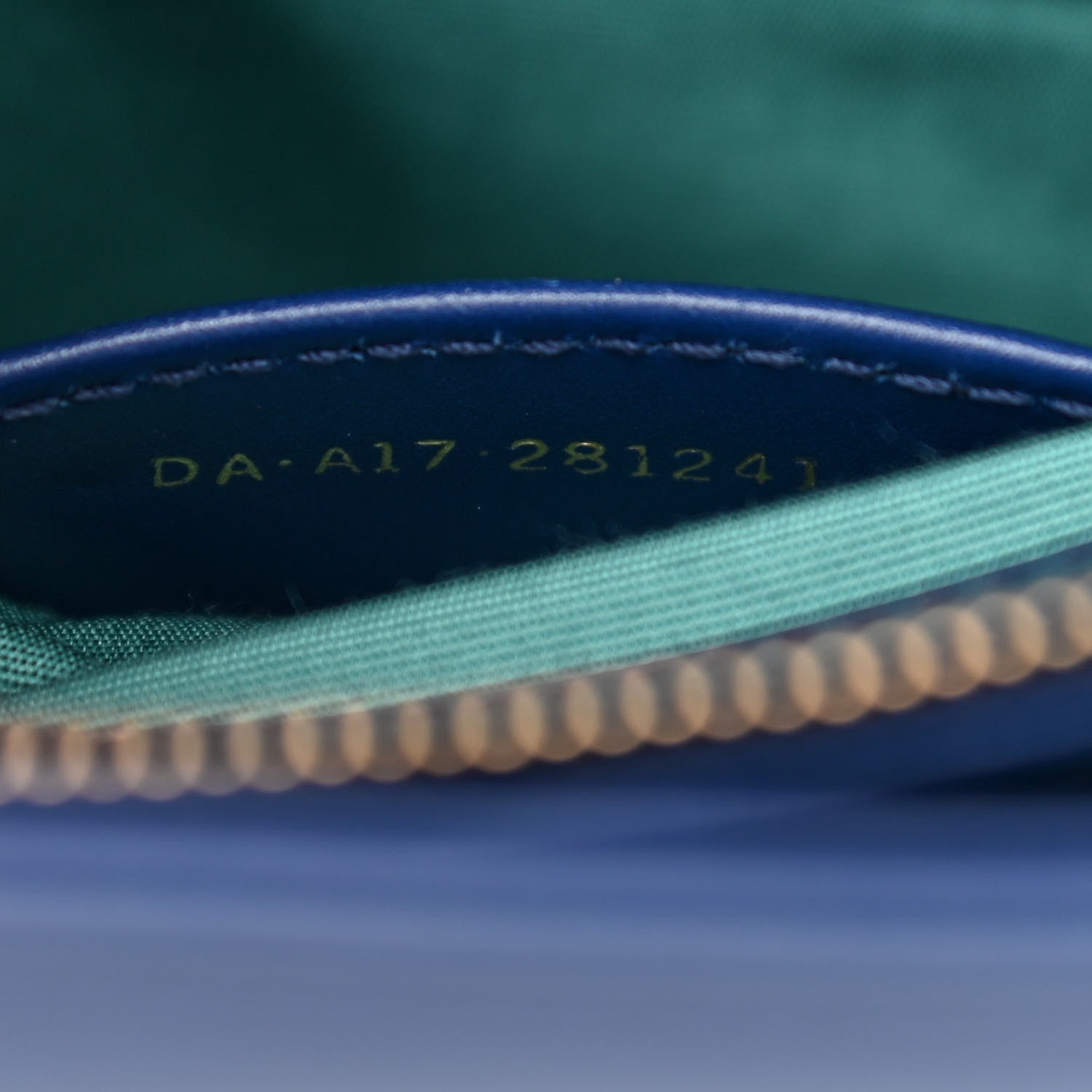 Bulgari Calfskin Serpenti Forever Shoulder Bag Blue 7 of 9