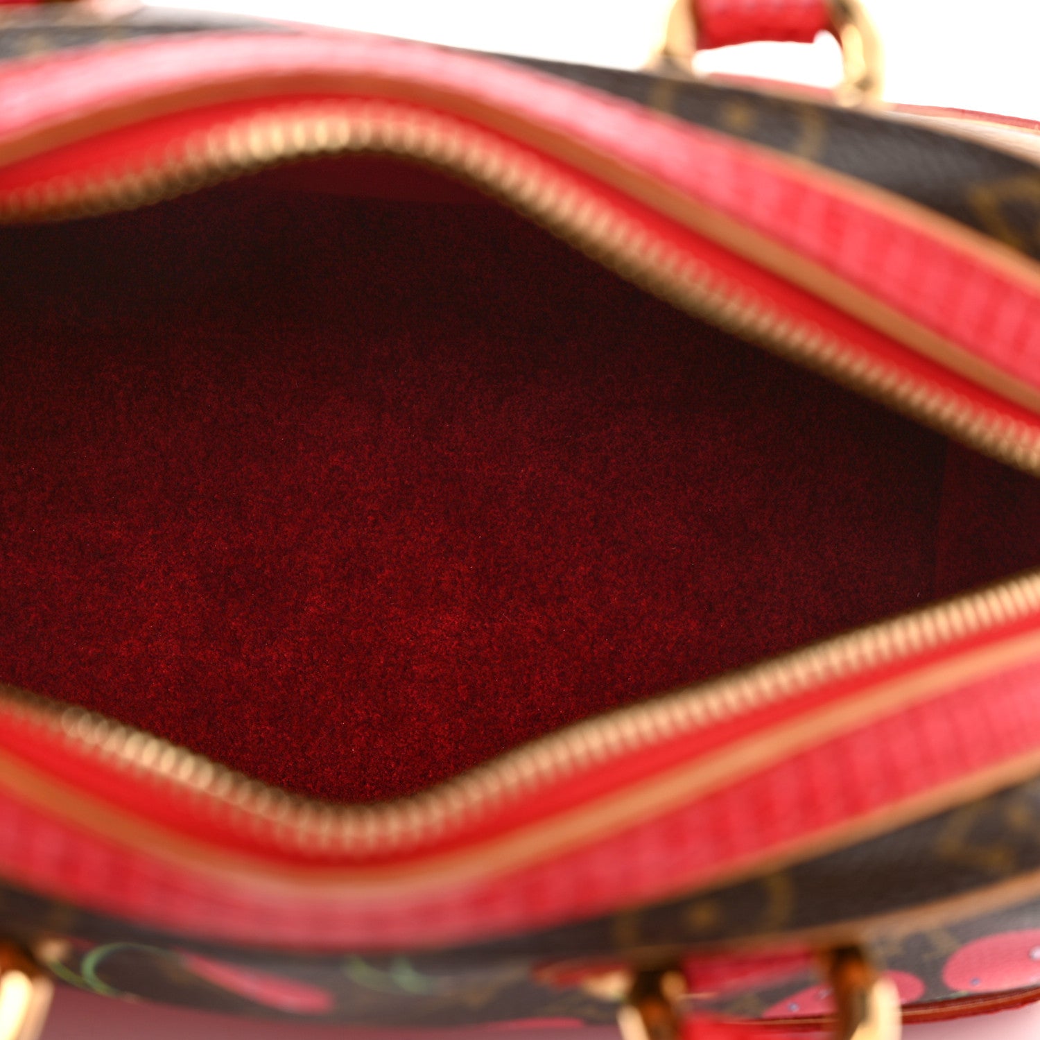 Louis Vuitton Lizard Monogram Cerises Neo Deauville 5 of 10