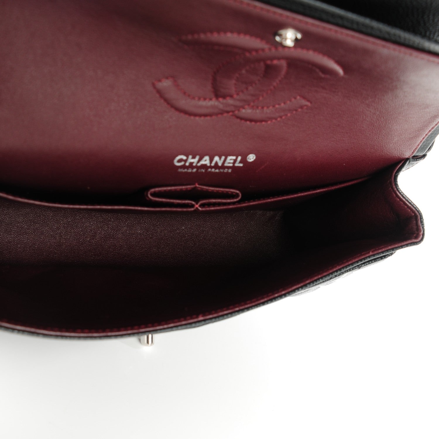 Chanel Caviar Quilted Medium Double Flap Black 4 of 9