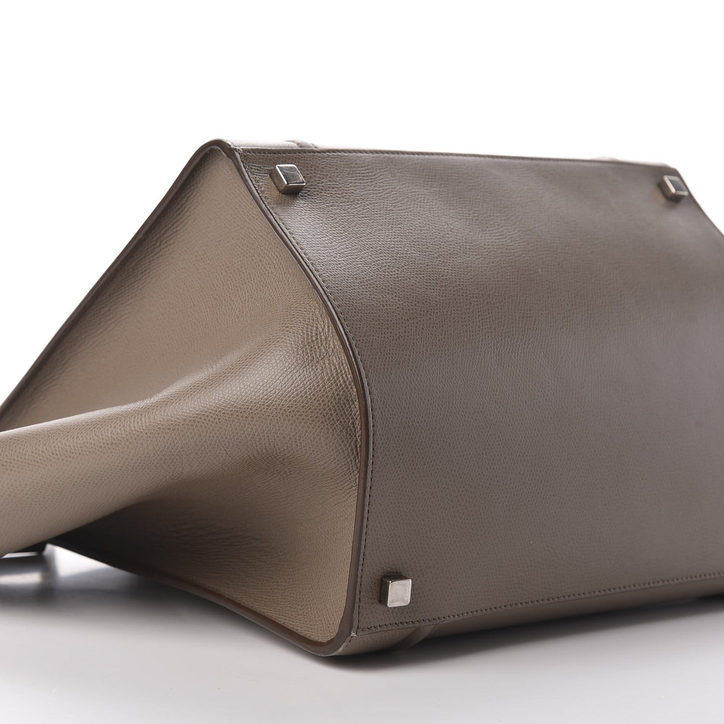 Baby Grained Calfskin Medium Phantom Luggage Taupe