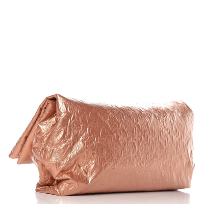 Louis Vuitton Jacquard Quilted Monogram Limelight Clutch GM Rose Gold 3 of 7