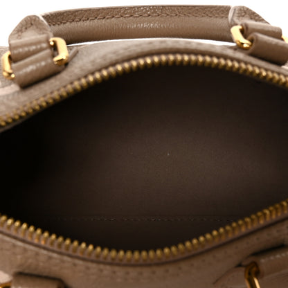Louis Vuitton Empreinte Monogram Giant Papillon BB Tourterelle Cream 5 of 10