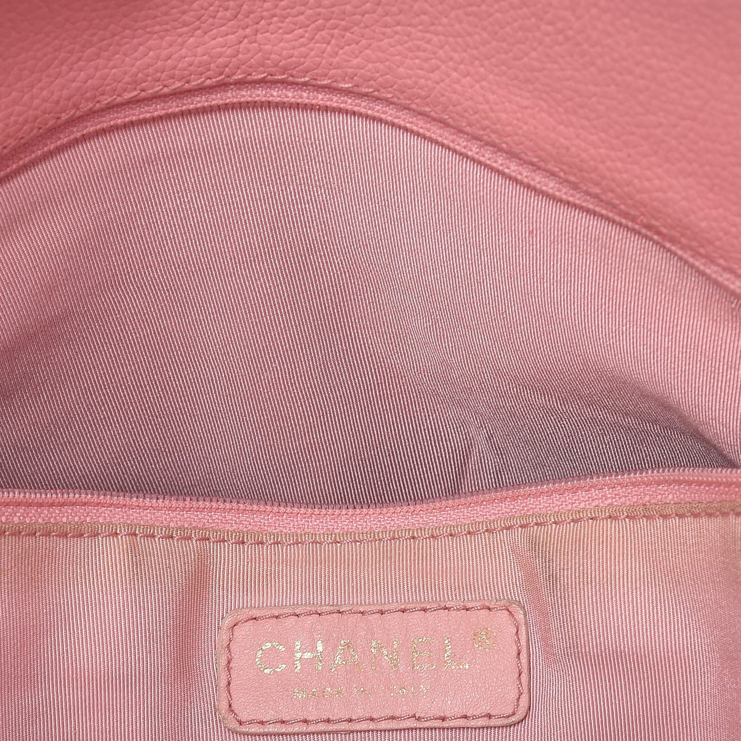 Calfskin Cerf Shopper Tote Pink